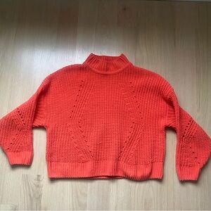 Vibrant Cowl Neck Women’s Sweater Size M